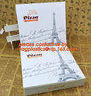 impresión de encargo de la caja de la pizza de la manija de 7inch 9inch 10inch 12inch 16inch para DE CARTÓN CORRUGADO para llevar