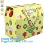 verduras y frutas que embalan la caja acanalada con color impreso, cartones baratos acanalados de la fruta de la caja de papel que embalan para la sal