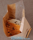 La bolsa de papel blanca impresa de encargo del pan de la bolsa de papel de Kraft de la farmacia de la nueva venta caliente china del diseño, se levanta el bolso del pan del papel de Kraft