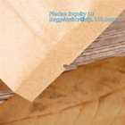 Bolsos de encargo del embalaje del pan de la panadería del papel de Brown Kraft, máquina de la bolsa de papel de la marca que hace el bolso del pan del papel de bolsa de papel, bagease