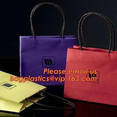 Bolsa de papel que hace compras de alta calidad impresa modificada para requisitos particulares, la bolsa de papel más nueva, bolsa de papel que hace compras, bolsa de papel del regalo