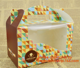 Caja clara de la comida de la torta del fabricante packaing/caja de torta en forma de corazón para la boda al por mayor, promocional Ca de la caja de regalo que se casa