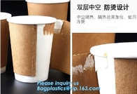 Tazas para llevar calientes disponibles de un sólo recinto dobles de las tazas de café de la taza de papel del café 8oz, Di calientes de la taza de papel de la leche de la venta 700ml del Amazonas