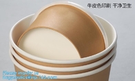 La aduana abonable biodegradable imprimió la taza de papel disponible disponible de las tazas de café de la taza de papel, pape biodegradable de la ondulación