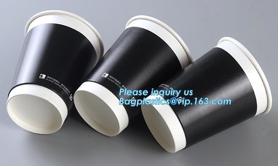 La taza de papel de alta calidad 7Oz, TAZAS DE PAPEL del precio bajo 3D DISEÑA, pared de la ondulación/pared doble/pape disponible de un sólo recinto del café