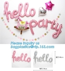 Mercancías de papel disponibles del sistema de las fuentes de Unicorn Baby Shower Birthday Party de los niños al por mayor y del paquete del diverso partido, baloon,
