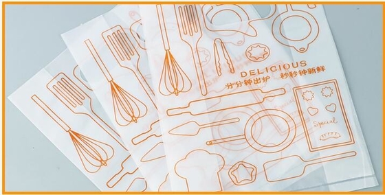 Los bolsos de la preparación de la comida, bolsos de los alimentos de preparación rápida, bolsos de la entrega de la comida, llevan las bolsas, bolsos de la panadería, bolsos cortados con tintas de la manija, bolsos de la pizza, pac