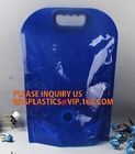bolso fresco de pie modificado para requisitos particulares del jugo del diseño en la caja, Juice Packaging Plastic Bags fresco con el logotipo BAGPLASTICS PAC de los clientes