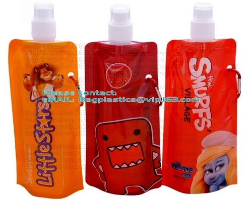 bolso de agua líquido echado en chorro transparente del bolso 50ml~4.5L, OEM/soporte modificado para requisitos particulares Odm encima del líquido de empaquetado de la bolsa del jabón flúido plástico