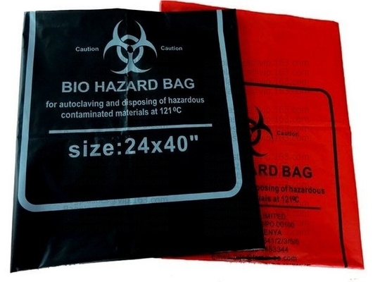 Bolsos del Biohazard, bolsos del LDPE, bolsos del HDPE, bolsos de LLDPE, bolsos amarillos, bolsos rojos, bolsos azules, sacos