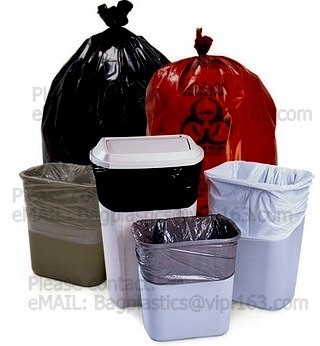 Bolsos de la basura de la quimioterapia, bolsos inútiles citotóxicos, bolsos citoestáticos, bolsos de la basura del Biohazard