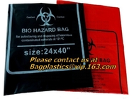 Trazadores de líneas del compartimiento del Biohazard, bolsos de la basura del Biohazard, basura del Biohazard, eliminación de residuos, clínicas médicas, los doctores Offices Nursing