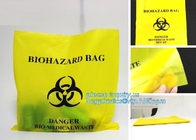 la bolsa de poliéster del transporte del espécimen, bolsos que embalan de la muestra del laboratorio, bolso del espécimen de la patología, bolsos de la autoclave, eliminación de residuos b del Biohazard