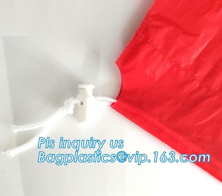 El bolso de basura médico de los bolsos de la autoclave de HDPE/LDPE/PP para la basura del biohazard, amarillea con la impresión del bolso médico de la basura del biohazard