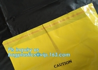 El bolso del Biohazard Bag/k del espécimen del LDPE con el bolsillo, recuperación endoscópica disponible del espécimen empaqueta/Spe médico del Biohazard