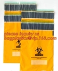 Bolso del Biohazard Bag/k del espécimen con el bolsillo, bolsos de la cremallera de BioHazard Medical Specimen del fabricante, bagplastics, bagease