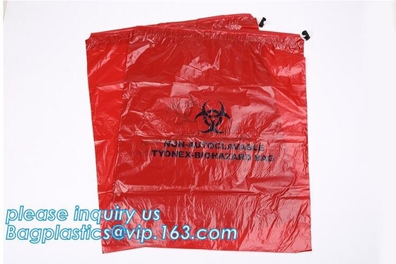 El fabricante biodegradable de bolso que pertenece paciente con el OEM rígido de la manija disponible, las pertenencia pacientes empaqueta con Drawstri