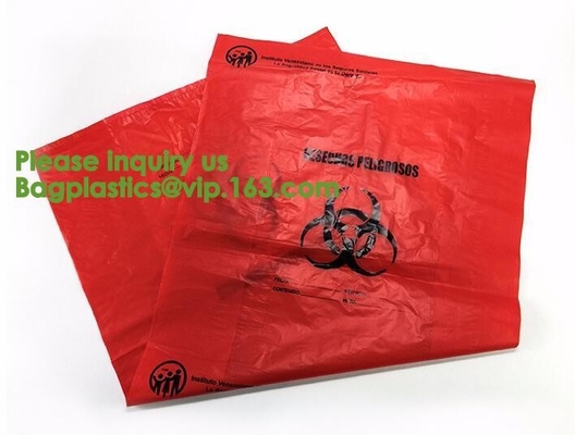 Eliminación de residuos biológica | Higienes ambientales y seguridad, bagplastics biológico del bagease del bolso 240x160m m del peligro de Aerohazard