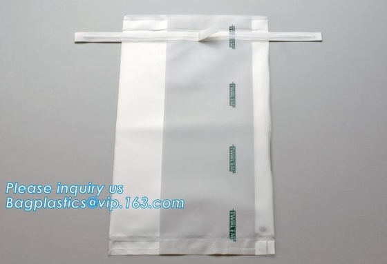Colección de espécimen de la microbiología y transporte, bolso bacterioestático del drenaje de la orina - 2000ml, estéril, muestreo y muestra S