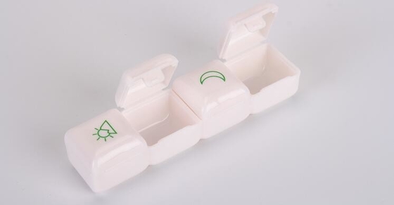 Organizador con seguridad móvil de la píldora 7case, día 7 una caja desmontable fresca de las drogas de la semana con el caso 4 cada día, mini pocke compacto lindo