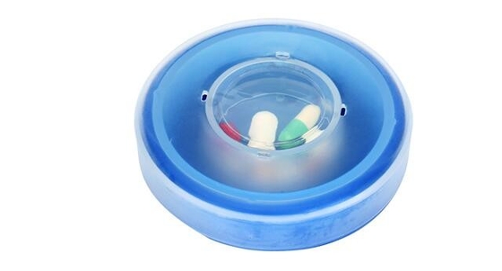 Taza creativa del viaje del color al azar con la caja de la píldora para la taza apilable desmontable del viaje del estilo al aire libre, nuevo para la taza al aire libre