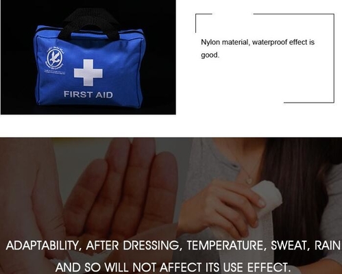 Mini bolso portátil de los primeros auxilios del equipo de primeros auxilios de la bolsa impermeable de los primeros auxilios, mochila de uso múltiple de la supervivencia del desastre del terremoto