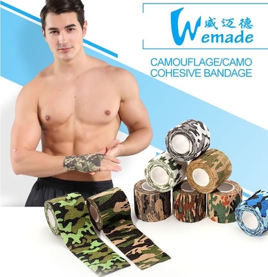 vendaje auto-adhesivo elástico de la ortopedia no tejida tapemedical de la kinesiología de la impresión de la cinta de la kinesiología usado para las fracturas