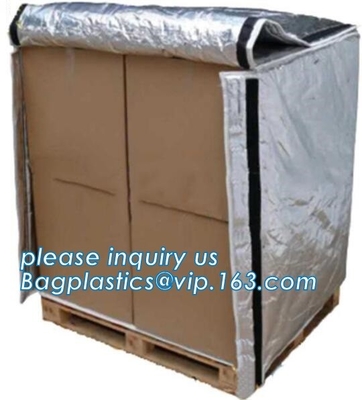 Cubierta más extravagantemente de la plataforma del vapor del material de aislamiento de la burbuja del papel de aluminio, mantas aisladas termales de la plataforma,