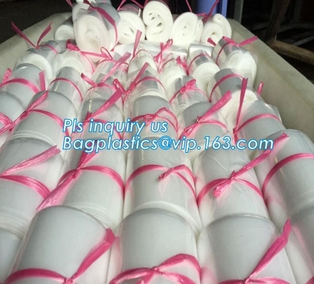 La bolsa de poliéster plana plástica con la advertencia de la asfixia, 1 Mil Clear Flat Poly Bags, trazador de líneas del LDPE de tambor plano de los bolsos polivinílicos planos de la endecha del LDPE