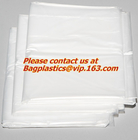 La basura biodegradable impresa la bolsa de plástico del bolso de basura del amianto de los desechos peligrosos empaqueta bolsos de basura que la basura empaqueta trazadores de líneas del compartimiento