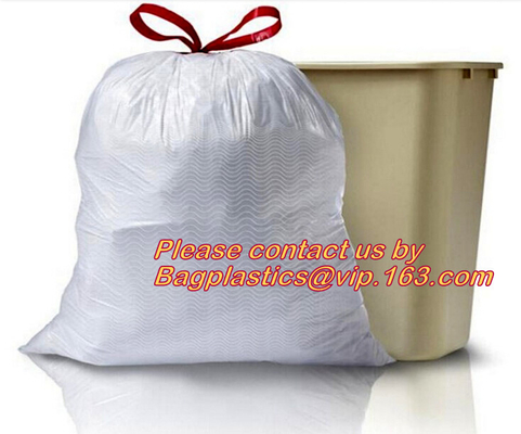 Bolsos de basura del cuarto de baño, bolsos de basura de los trazadores de líneas de la papelera de la oficina para el lavabo, compartimiento casero, trazadores de líneas del cubo de la basura del galón, resistentes