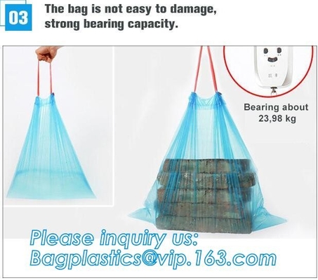 Reciclaje de bolsos de basura, bolso de basura, BOLSOS de BASURA ENORMES del TAMAÑO, BASURA FUERTE QUE RECICLA LOS BOLSOS de la BASURA de los BOLSOS MULTIPUROSE, bagease