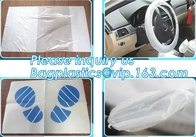 Universal plástico disponible de la cubierta de asiento de carro, cubierta de asiento de carro de cuero sintética de los trapos disponibles industriales Leat sintético