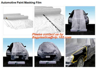 Película que enmascara para la cubierta y la pintura parcial, accesorios disponibles electrostáticos, accesorios del cuerpo entero del coche del HDPE del coche