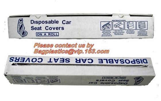Cubiertas protectoras transparentes de Seat del universal plástico disponible de las fundas de asiento del coche para las fundas de asiento del aeroplano de los coches de los vehículos