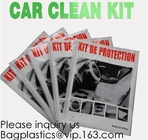 Cubierta plástica disponible con talla media de la banda elástica, Kit De Protection, equipo limpio del coche, protección del coche del coche disponible