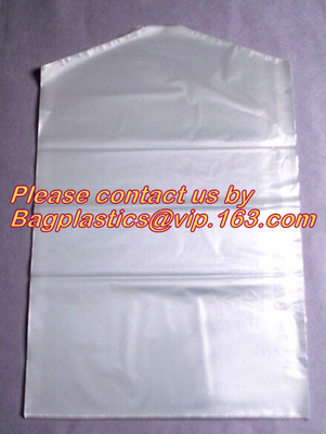 Bolsos plásticos polivinílicos claros perforados limpios secos de la ropa/del lavadero/de la ropa en un almacenamiento de la ropa del rollo