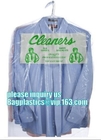 Guardapolvo plástico de la ropa del portatraje de PEVA, cubierta respirable respetuosa del medio ambiente del portatraje del guardapolvo de la ropa para los trajes y