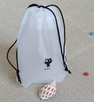 Bolso plástico modificado para requisitos particulares productos calientes biodegradables del lavadero de la bolsa de poliéster del lazo del lavadero para el hotel, 18&quot; x16” la bolsa de poliéster, Cust
