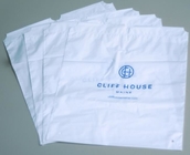 Bolso biodegradable con la impresión, la bolsa de plástico del lavadero del lazo del lavadero de Logo Printed Poly Drawstring Hotel /Travel