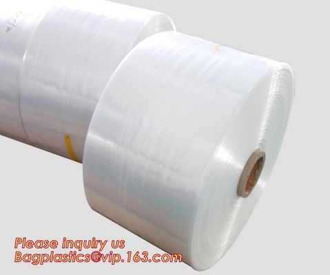 Película de encogimiento del ANIMAL DOMÉSTICO POF del PVC del PE, película de rollo de empaquetado de la película de encogimiento para la comida/la película del shink del calor de la bebida, película de encogimiento del calor del pof del PE del pvc s