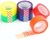 La cinta auta-adhesivo de la decoración 55μ Bopp de la oficina imprimió la cinta que embalaba impresa bopp de los efectos de escritorio para la decoración