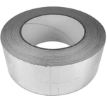 Cinta ignífuga resistente del papel de aluminio de la temperatura, cinta de acrílico de plata del papel de aluminio del papel de la adherencia con incombustible