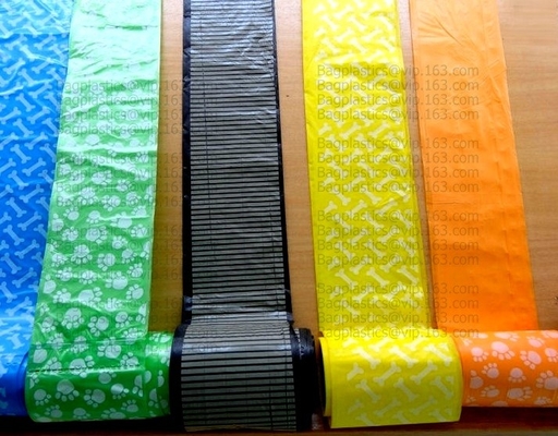 bolsos biodegradables del maíz del impulso del perro con el dispensador, bolso de la basura del perro casero, perrito plástico, Pri degradable del bolso del impulso del perro del portador del animal doméstico