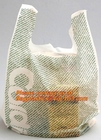 Bolso de basura abonable del almidón de maíz de Biodegradbale, bolso en el rollo, bolso de basura del PE, bolsos de la camiseta de la camiseta del HDPE de China en el rollo