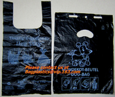 El 100% biodegradable y abonable, bolsos de la camiseta, EN13432 certificado, bolsos verdes, bio bolso