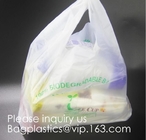 Paquete biodegradable y abonable VERDE del almidón de maíz de 75 Lexington Carry Bags, del ultramarinos biodegradable y abonable del 100%
