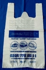 100 bolsos que hacen compras biodegradables abonablees - ultramarinos de Carry Bags For Trash Or del estilo de la camiseta - controles fuertes estupendos 25 Poun
