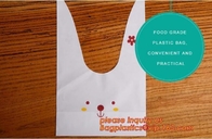 Bolsos biodegradables de la camiseta del Pac, bolsos de compras, bolsos de la mercancía, bolsos de ultramarinos llanos, bolsos de basura de la cocina, ultramarinos reutilizable