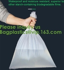 Plástico biodegradable a base de almidón del bolso del maíz biodegradable abonable de las bolsas de plástico del bolso del almidón de maíz
